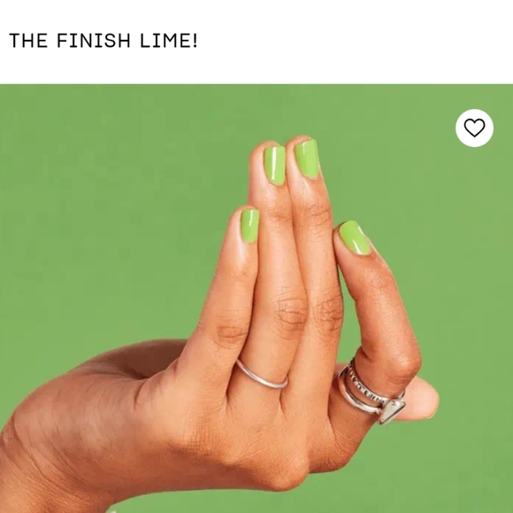 💅 3/$20 OPI infinite shine the the finish lime - Picture 4 of 8
